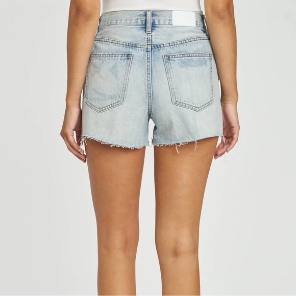Pistola Kaylee Relaxed High Rise Cuffed Jean Short St Tropez - Picture 3 of 12